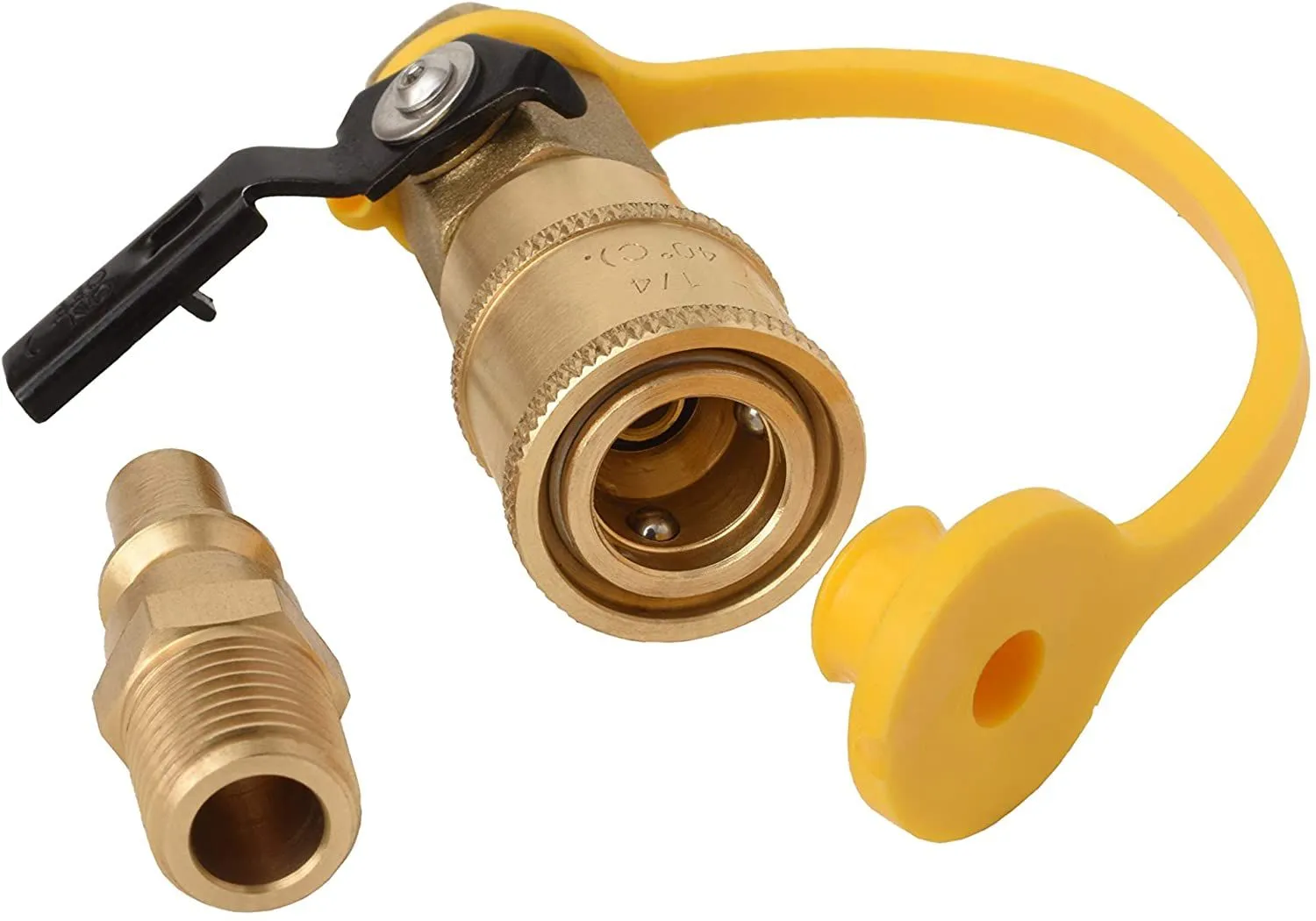 Grill quick connect adapter
